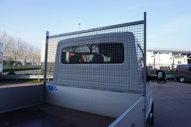 MAN TGE 5.180 dubbellucht 180pk open laadbak Trekhaak Standkachel Cruise control 3-Zits Euro6