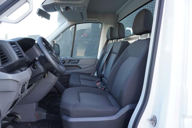 MAN TGE 5.180 dubbellucht 180pk open laadbak Trekhaak Standkachel Cruise control 3-Zits Euro6