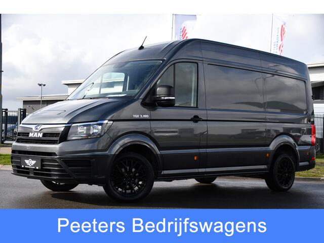 MAN TGE 3.180 35 2.0 L3H3 PB Edition Camera, Cruise, Sensoren, Carplay, 177pk, Automaat, Multimedia, Geveerde stoel, Uniek!