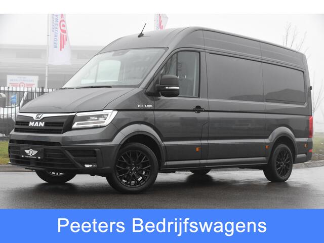 MAN TGE 3.180 35 2.0 L3H3 PB Edition Cruise, Camera, Carplay, 177pk, LED, Trekhaak, Stoelverwarming, Automaat, Multimedia, Uniek!