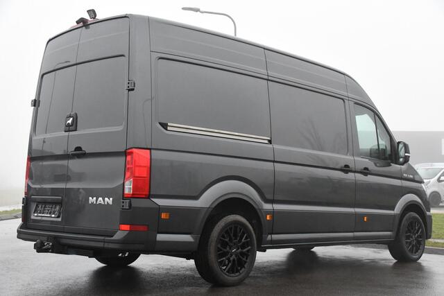 MAN TGE 3.180 35 2.0 L3H3 PB Edition Cruise, Camera, Carplay, 177pk, LED, Trekhaak, Stoelverwarming, Automaat, Multimedia, Uniek!