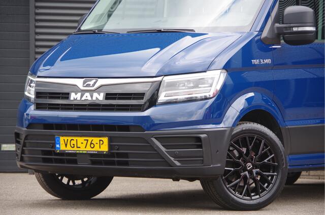 MAN TGE 3.140 35 2.0 140PK AUT. LED, TREKHAAK, LEDER, CAMERA, NAVI, CRUISE, AIRCO, PARKEERSENSOREN, NL AUTO, NAP