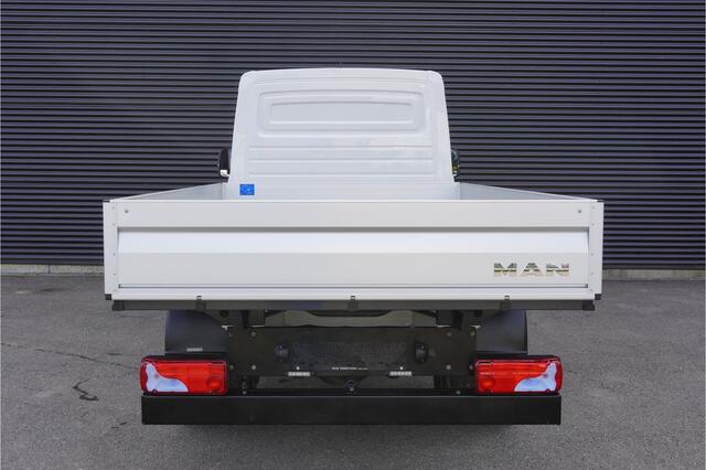 MAN TGE 180pk Automaat Dubbellucht open laadbak Tacho Cruise control Airco 3-Zits Pick-Up