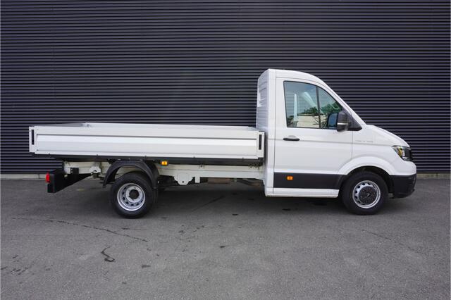MAN TGE 180pk Automaat Dubbellucht open laadbak Tacho Cruise control Airco 3-Zits Pick-Up
