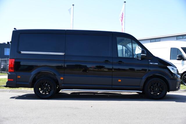 MAN TGE 3.180 35 2.0 L3H2 Black Edition FULL Options! Adaptieve Cruise, Camera, Carplay, 2 x Schuifdeur, LED, Clima, Stoelverarming, Multimedia, Stuurverwarming, Uniek!