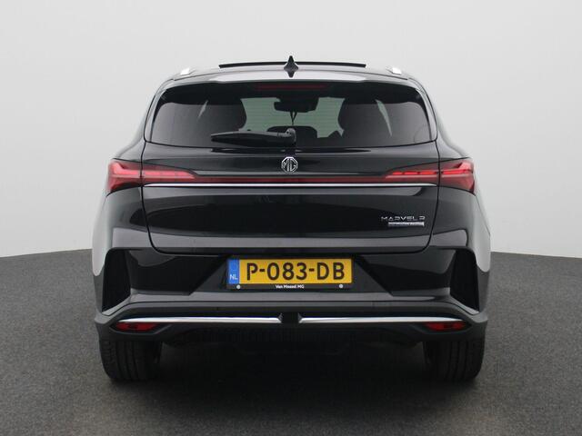 MG Marvel R Luxury 70 kWh | Elektr. bed. achterklep | Climate Control / ECC | Panoramadak, Open dak | Licht metalen velgen 19 inch | Cruise control | Navigatie | Lederen bekleding | Stoelverwarming | LED koplampen | Park Distance Control voor en achter | Achteruitrij