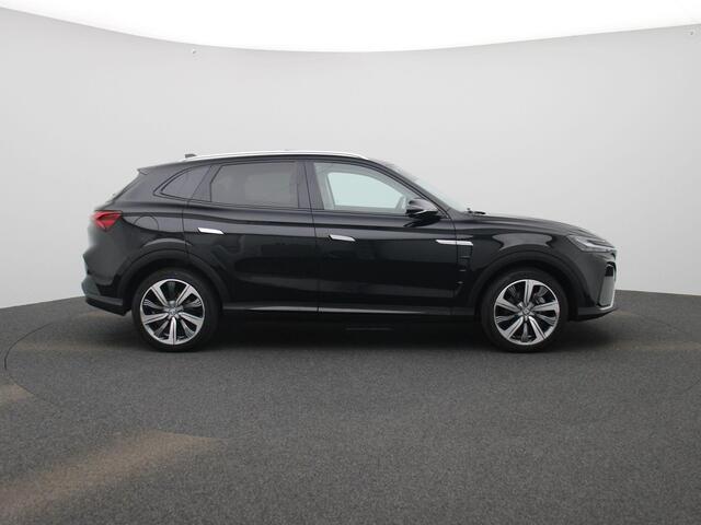 MG Marvel R Luxury 70 kWh | Elektr. bed. achterklep | Climate Control / ECC | Panoramadak, Open dak | Licht metalen velgen 19 inch | Cruise control | Navigatie | Lederen bekleding | Stoelverwarming | LED koplampen | Park Distance Control voor en achter | Achteruitrij