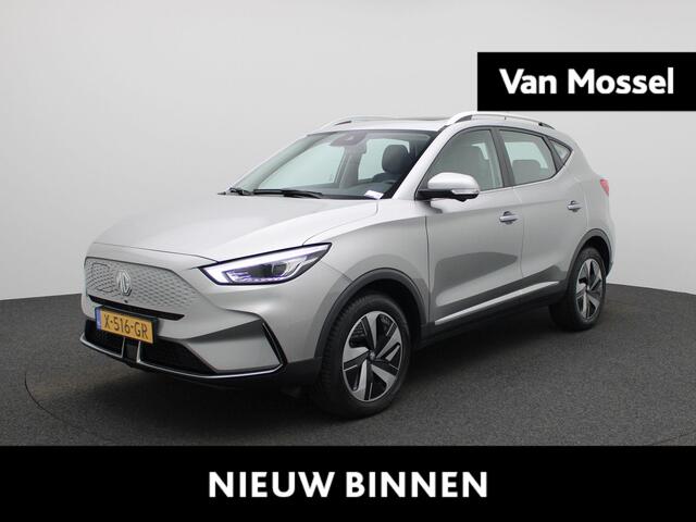 MG ZS MG EV EV Standard Range Luxury 50 kWh | Climate Control / ECC | Open dak schuif/kantel | Cruise control Adaptive | Navigatie | Lederen bekleding zwart | Stoelverwarming | LED koplampen | Park Distance Control voor en achter | Achteruitrijcamera | Dakraili