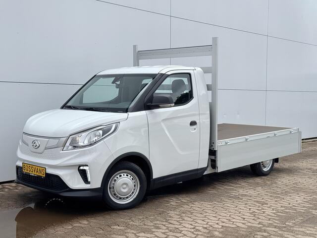 Maxus eDELIVER 3 50kWh 122PK Nieuw! Open Laadbak 327km WLTP 100% Elektrisch Airco Cruise Control Carplay Camera Pritsche Pickup Open Box