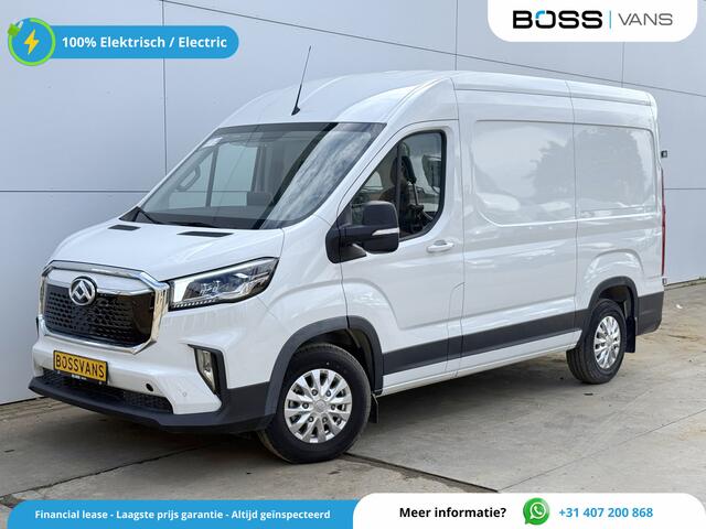 Maxus eDELIVER 9 72kWh Nieuw Elektrisch 72kWh 280km WLTP L2H2 204PK ACC Stoelverwarming Snelladen LED Airco BPM Vrij