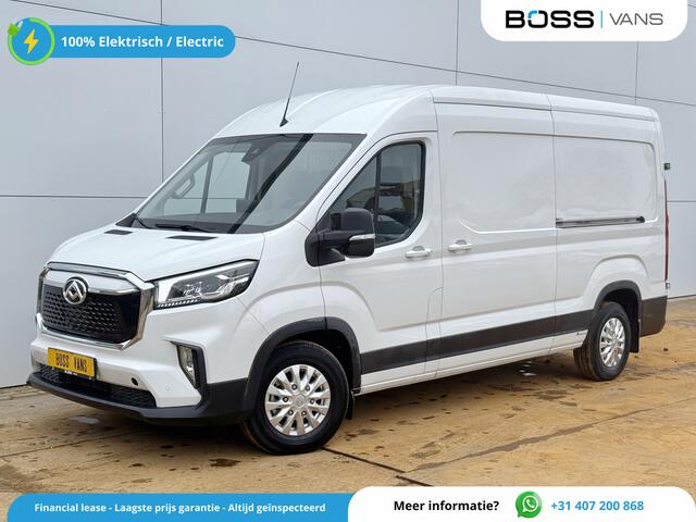 Maxus eDELIVER 9 89kWh 398km WLTP L3H2 204PK 80KWh Snelladen Dubbele schuifdeur Apple Carplay Adaptieve Cruise Control Led Airco Stoelverwarming BPM Vrij