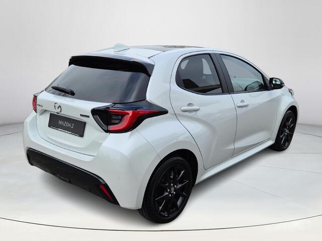 Mazda 2 Hybrid 1.5 Homura Plus | Achteruitrijcamera | Stoel/stuurverwarming | Apple Carplay/Android Auto | Climate control | Lichtmetalen velgen | Panorama dak |