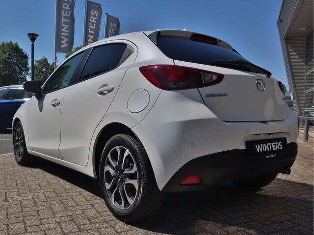 Mazda 2 1.5 Skyactiv-G GT-M Automaat Navi+BT+DAB+Camera Stoelverw. Keless Cr.Control PDC ECC-Airco 16"LMV