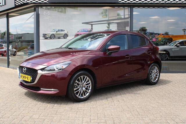 Mazda 2 1.5 Skyactiv-G Luxury , Navi, Apple Carplay, Clima, Cruise, PDC, LMV 16 Inch, Stuur/Stoelverwarming, LKA