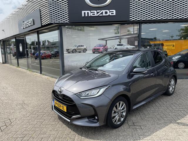 Mazda 2 Hybrid 1.5 Select , Automaat, Trekhaak, Panoramadak, Half Leder, HUD, PDC, Camera, Apple Carplay, Clima, Stoelverwarming, Stuurverwarming, Adap. Cruise