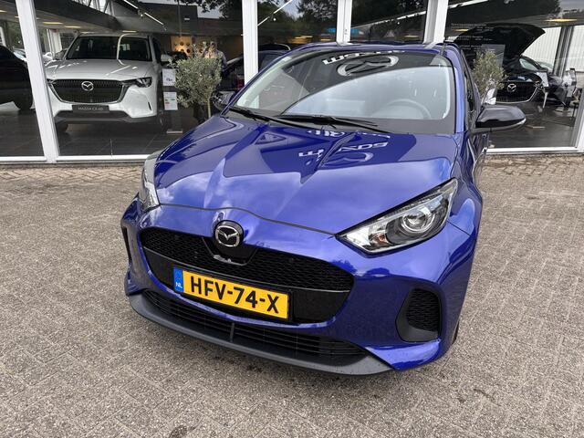 Mazda 2 Hybrid 1.5 Exclusive-line NL-Auto, Automaat, Hybride, Apple Carplay /Android Auto, Automatische Airco, A. Rij-Camera, Stoelverw +Stuurverw, Cruise Controle Add., Keyless Entry, Keyless Start, Lichtmetaal.