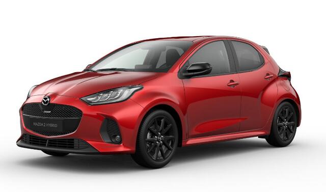 Mazda 2 Hybrid 1.5 Homura NAVI VIA APPLE CARPLAY | CLIMATE CONTROL | CRUISE CONTROL | WINTERPAKKET | 17 INCH LMV ACHERUITRIJCAMERA | PARKEERSENSOREN VOOR + ACHTER