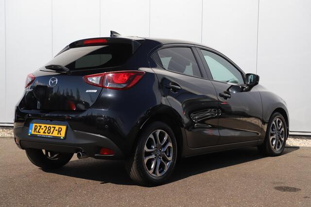 Mazda 2 1.5 Skyactiv-G GT-Luxury Automaat Half Leder Head Up Display Navigatie Carplay Achteruitrijcamera Stoelverwarming Clima Cruise Keyless Entry