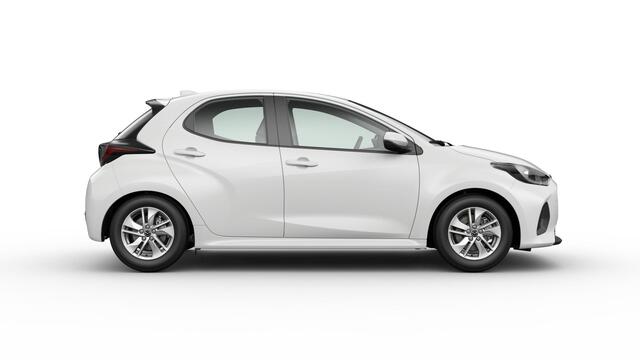 Mazda 2 Hybrid Prime-Line | 15-inch lichtmetalen velgen, Silver | Achteruitrijcamera | Automatisch dimmende binnenspiegel