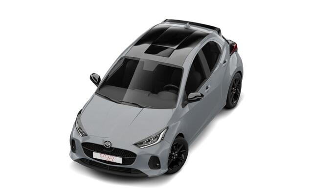 Mazda 2 Hybrid Prime-Line | 15-inch lichtmetalen velgen, Silver | Achteruitrijcamera | Automatisch dimmende binnenspiegel