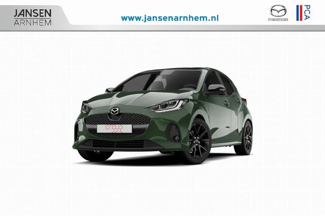 Mazda 2 Hybrid Prime-Line | 15-inch lichtmetalen velgen, Silver | Achteruitrijcamera | Automatisch dimmende binnenspiegel