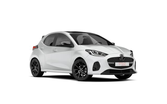 Mazda 2 Hybrid Prime-Line | 15-inch lichtmetalen velgen, Silver | Achteruitrijcamera | Automatisch dimmende binnenspiegel