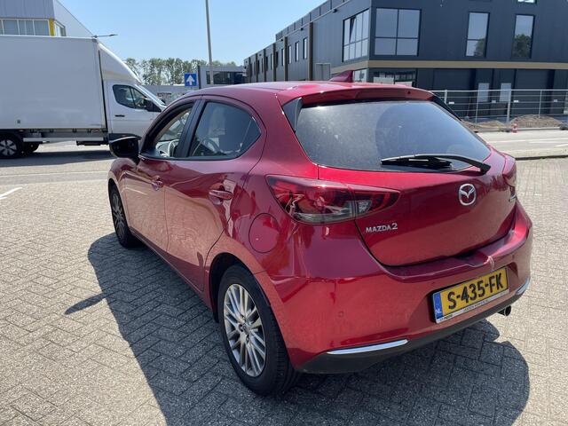 Mazda 2 1.5 Skyactiv-G Luxury , Navi, Clima, Cruise, Camera, Apple Carplay, Android Auto, Stoelverwarming, LMV 16 Inch, HUD, PDC, LKA