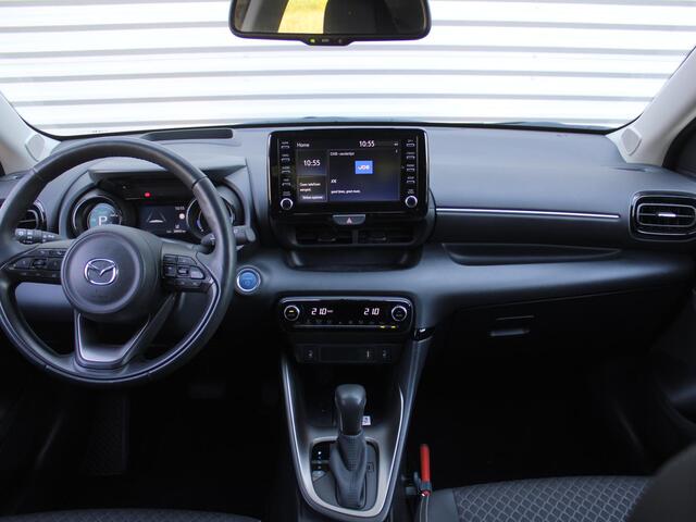 Mazda 2 Hybrid 1.5 Select | Trekhaak | Stuur-/stoelverwarming | Camera | HUD | Inductielader | Dodehoek detectie | Cruise adapt. | Clima | 16" LM |