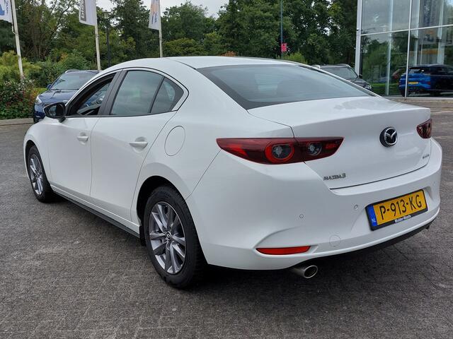 Mazda 3 2.0 e-SkyActiv-G M Hybrid 122pk | Origineel NL | Navi | Apple Carplay + Android Auto | Airco | Adap.Cruise | Led Koplampen | Pdc+Camera | Rijstrook+Licht+Regensensor | 16''lm