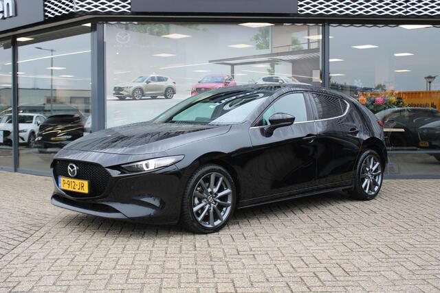 Mazda 3 2.0 e-SkyActiv-G M Hybrid 150 Sportive , Automaat, Leder, Camera, All Season, LMV 18 Inch, Stuur/Stoel Verwarming, Apple Carplay, Android Auto, Clima, Bose, Adap.Cruise, PDC, HUD, Bluetooth