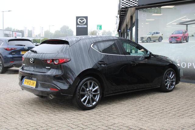Mazda 3 2.0 e-SkyActiv-G M Hybrid 150 Sportive , Automaat, Leder, Camera, All Season, LMV 18 Inch, Stuur/Stoel Verwarming, Apple Carplay, Android Auto, Clima, Bose, Adap.Cruise, PDC, HUD, Bluetooth