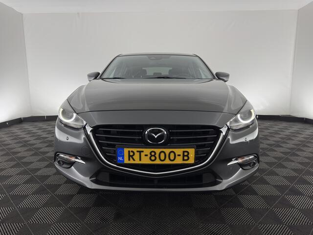 Mazda 3 2.0 SkyActiv-G 120 GT-M (INCL-BTW) *LUXURY-LEATHER | FULL-LED | ADAPTIVE-CRUISE | BLIND-SPOT | BOSE-SOUND | CAMERA | KEYLESS | DAB+ | HEATED-SPORTSEATS | NAVI-FULLMAP | HEAD-UP | PRIVACY-GLASS | LANE-ASSIST | 18''A