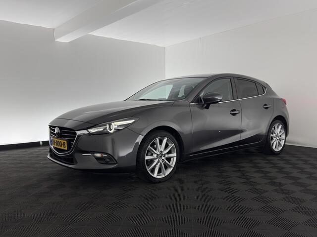 Mazda 3 2.0 SkyActiv-G 120 GT-M (INCL-BTW) *LUXURY-LEATHER | FULL-LED | ADAPTIVE-CRUISE | BLIND-SPOT | BOSE-SOUND | CAMERA | KEYLESS | DAB+ | HEATED-SPORTSEATS | NAVI-FULLMAP | HEAD-UP | PRIVACY-GLASS | LANE-ASSIST | 18''A