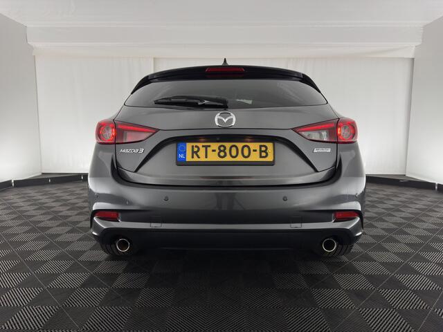 Mazda 3 2.0 SkyActiv-G 120 GT-M (INCL-BTW) *LUXURY-LEATHER | FULL-LED | ADAPTIVE-CRUISE | BLIND-SPOT | BOSE-SOUND | CAMERA | KEYLESS | DAB+ | HEATED-SPORTSEATS | NAVI-FULLMAP | HEAD-UP | PRIVACY-GLASS | LANE-ASSIST | 18''A