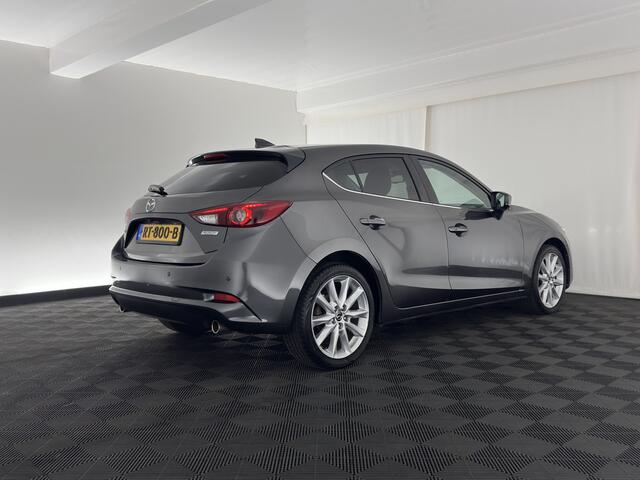 Mazda 3 2.0 SkyActiv-G 120 GT-M (INCL-BTW) *LUXURY-LEATHER | FULL-LED | ADAPTIVE-CRUISE | BLIND-SPOT | BOSE-SOUND | CAMERA | KEYLESS | DAB+ | HEATED-SPORTSEATS | NAVI-FULLMAP | HEAD-UP | PRIVACY-GLASS | LANE-ASSIST | 18''A