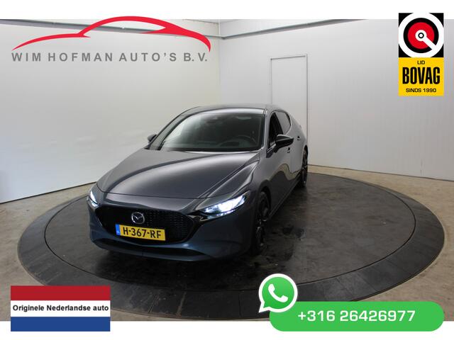 Mazda 3 2.0 e-SkyActiv-X M Hybrid 180 PKLuxury Trekh Camera Vol Leder dodeh detec