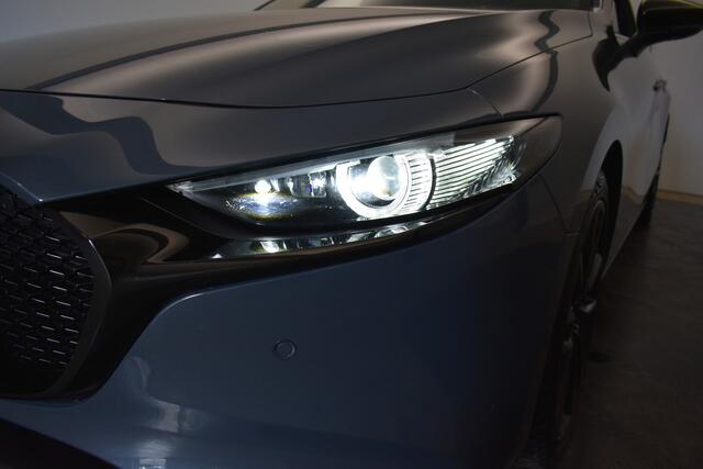 Mazda 3 2.0 e-SkyActiv-X M Hybrid 180 PKLuxury Trekh Camera Vol Leder dodeh detec