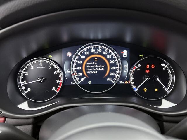 Mazda 3 2.0 e-SkyActiv-X M Hybrid 186 Takumi Sunroof Rood leer | Schuifdak | Bose