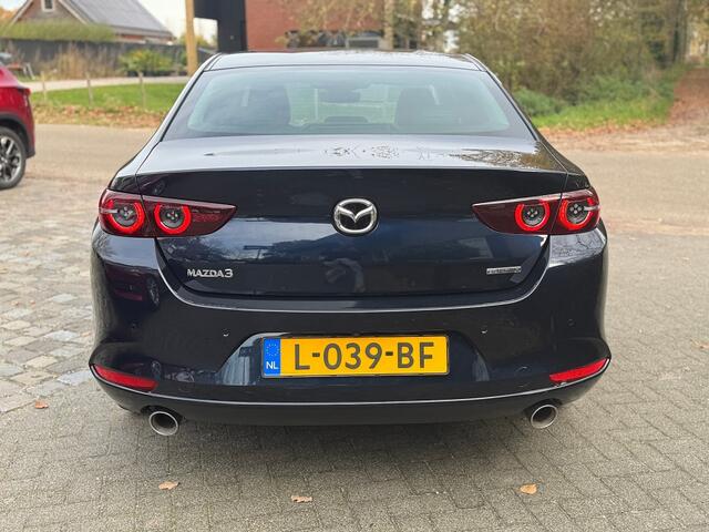 Mazda 3 2.0 e-SkyActiv-X M Hybrid 186 Luxury ecc,leer,led,lmv,navigatie