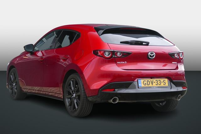 Mazda 3 2.0 e-SkyActiv-X M Hybrid 186 Exclusive-line | AUTOMAAT | Leder | Shadowline Pack | RIJKLAARPRIJS!