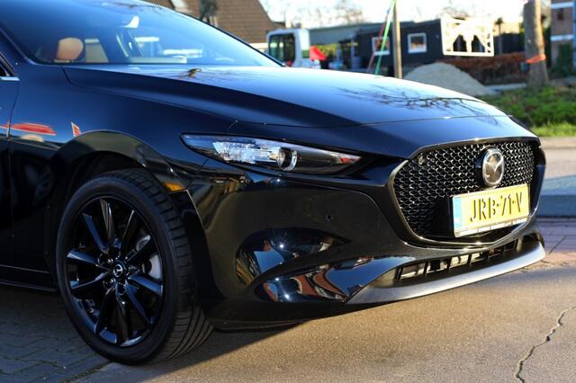 Mazda 3 2.5 e-SkyActiv-G M Hybrid 140 Nagisa,Black line ,RIJKLAARPRIJS!