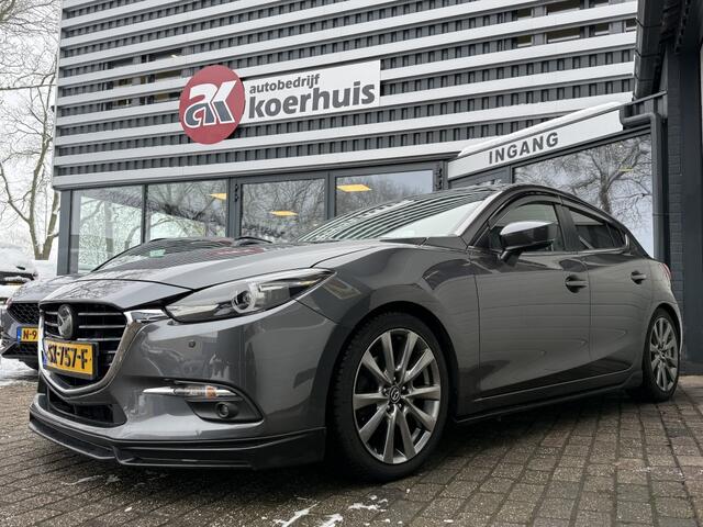 Mazda 3 2.0 S.A. 120 GT-M LEER/HEAD-UP/STOELVW/STUURVW