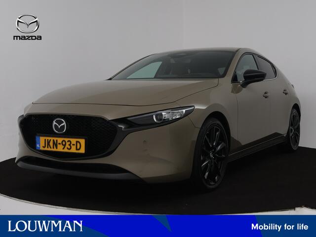 Mazda 3 2.5 e-SkyActiv-G M Hybrid 140 Nagisa automaat | Bose | Leder / alcantara |