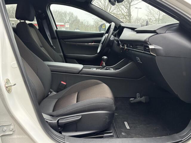 Mazda 3 2.5 e-SkyActiv-G M Hybrid 140 Exclusive-line NL- Auto, Navigatie, Apple Carplay /Android Auto, 360 Camera, Cruise Controle ad., Stoel verw., Stuur verw., Bose Audio