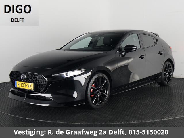 Mazda 3 2.0 e-SkyActiv-X M Hybrid 186 Black Luxury | Navigatie | Stoelverwarming | Camera |