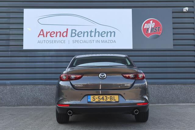 Mazda 3 Automaat 2.0 E-SkyActiv-G 122 Camera / Leer / Navi / Apple-Android / ST-verwarming / Cruise