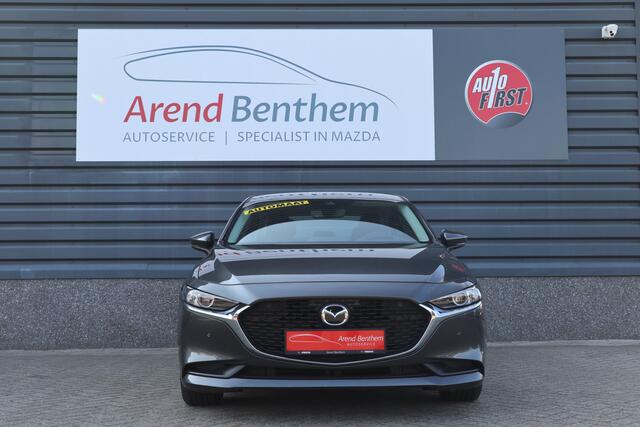 Mazda 3 Automaat 2.0 E-SkyActiv-G 122 Camera / Leer / Navi / Apple-Android / ST-verwarming / Cruise