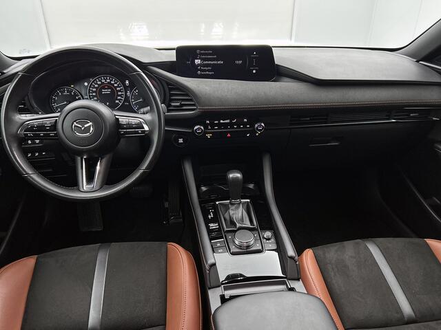 Mazda 3 2.5 e-SkyActiv-G M Hybrid 140 Nagisa automaat | BOSE | Leder / alcantara |