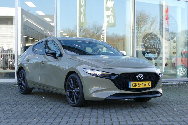 Mazda 3 2.5 e-SkyActiv-G M Hybrid 140 Homura | Apple Carplay | Navigatie | Adaptieve Cruise Control | Camera | Stoelverwarming | RIJKLAARPRIJS!