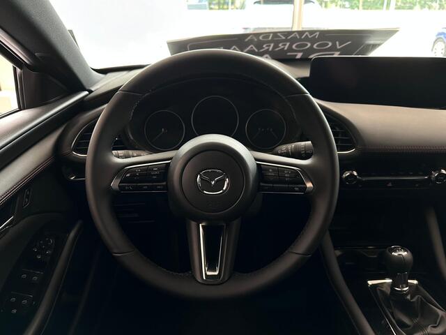 Mazda 3 2.0 e-SkyActiv-G M Hybrid 150 PK Homura | Rijklaar | Apple Carplay | Parkeersensor | Stoelverwarming